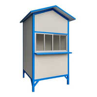 8x4 Feet FRP Security Guard Portable Cabin