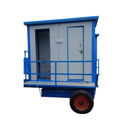 Mobile Tiolet Van (Mtv) White Blue 2 Seater Puf Panel