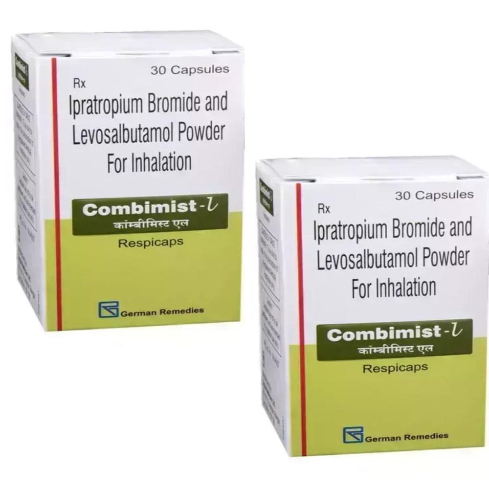 Combimist-L Levosalbutamol + Ipratropium Respicap