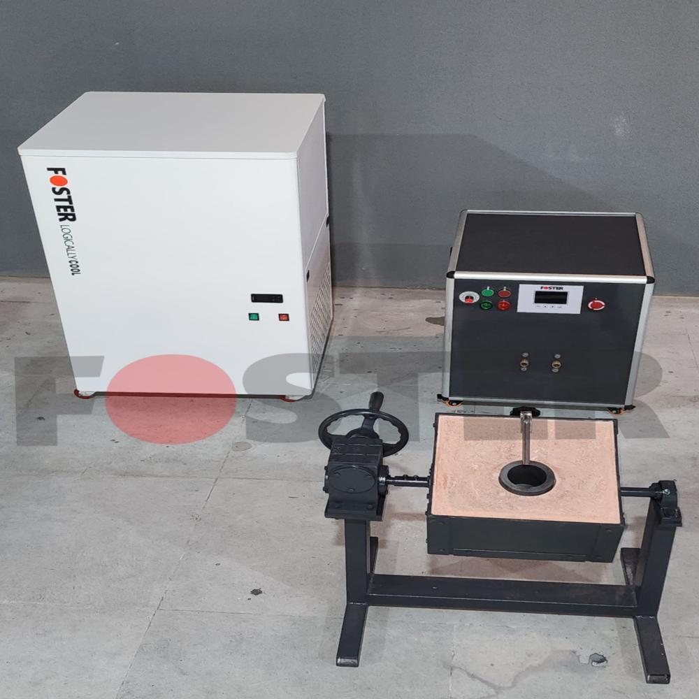 Foster Induction Metal Melter - Dimensions: 61 X 61 X 77  Centimeter (Cm)