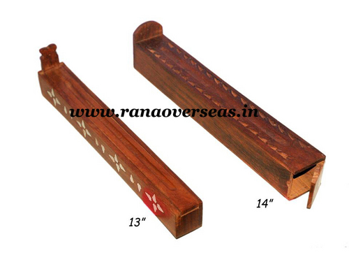 Polished Wooden Incense Box.