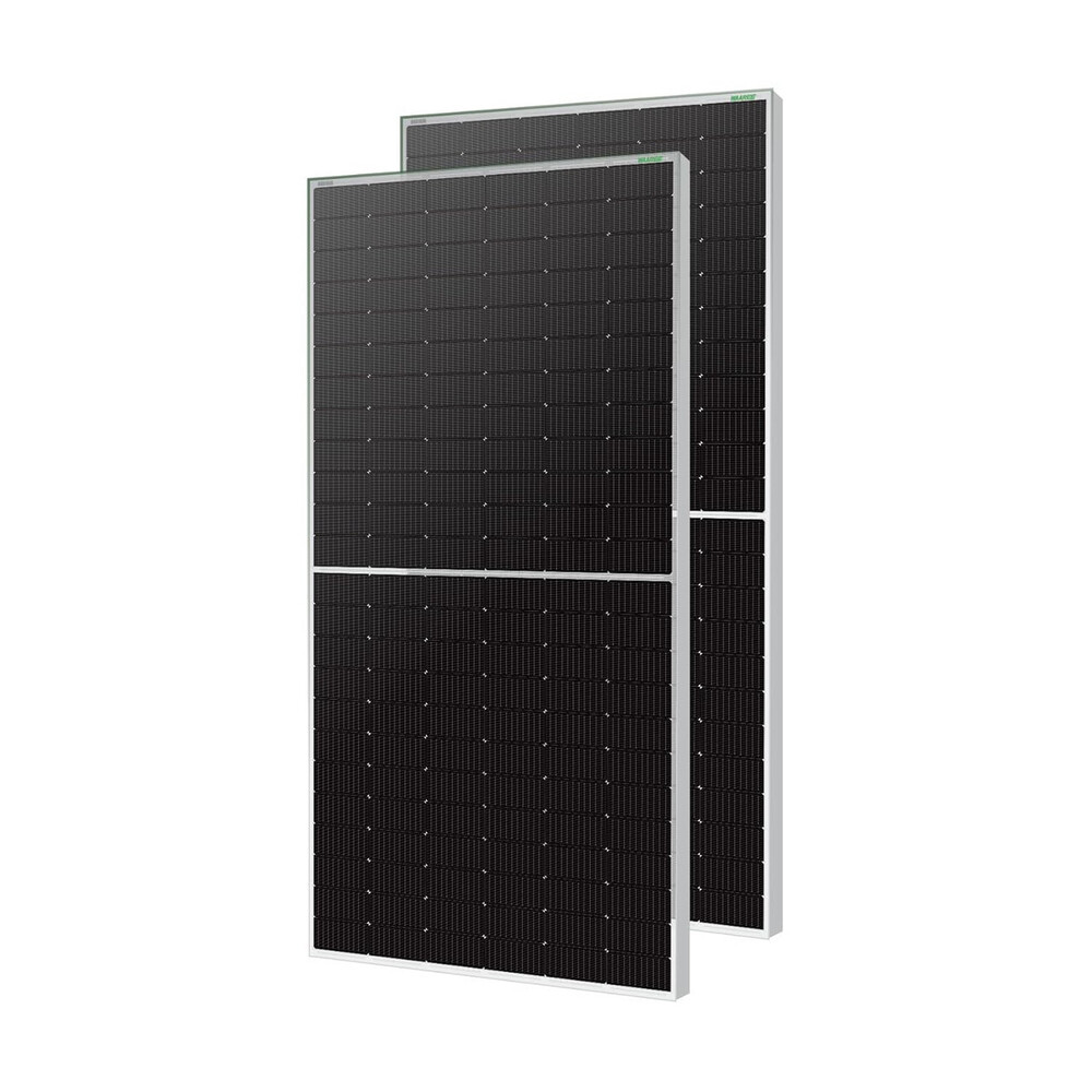 570 Watt Waree Topcon Dcr Solar Panel - Color: Black