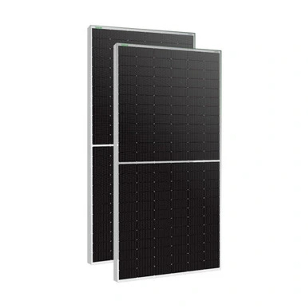 590 Watt Waree Topcon Dcr Solar Panel - Color: Black