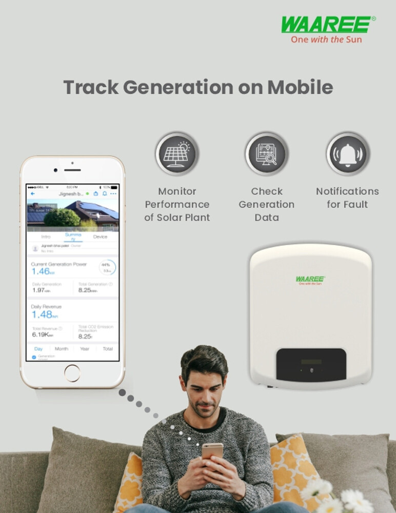 Waaree 3.3 kw On Grid Inverter