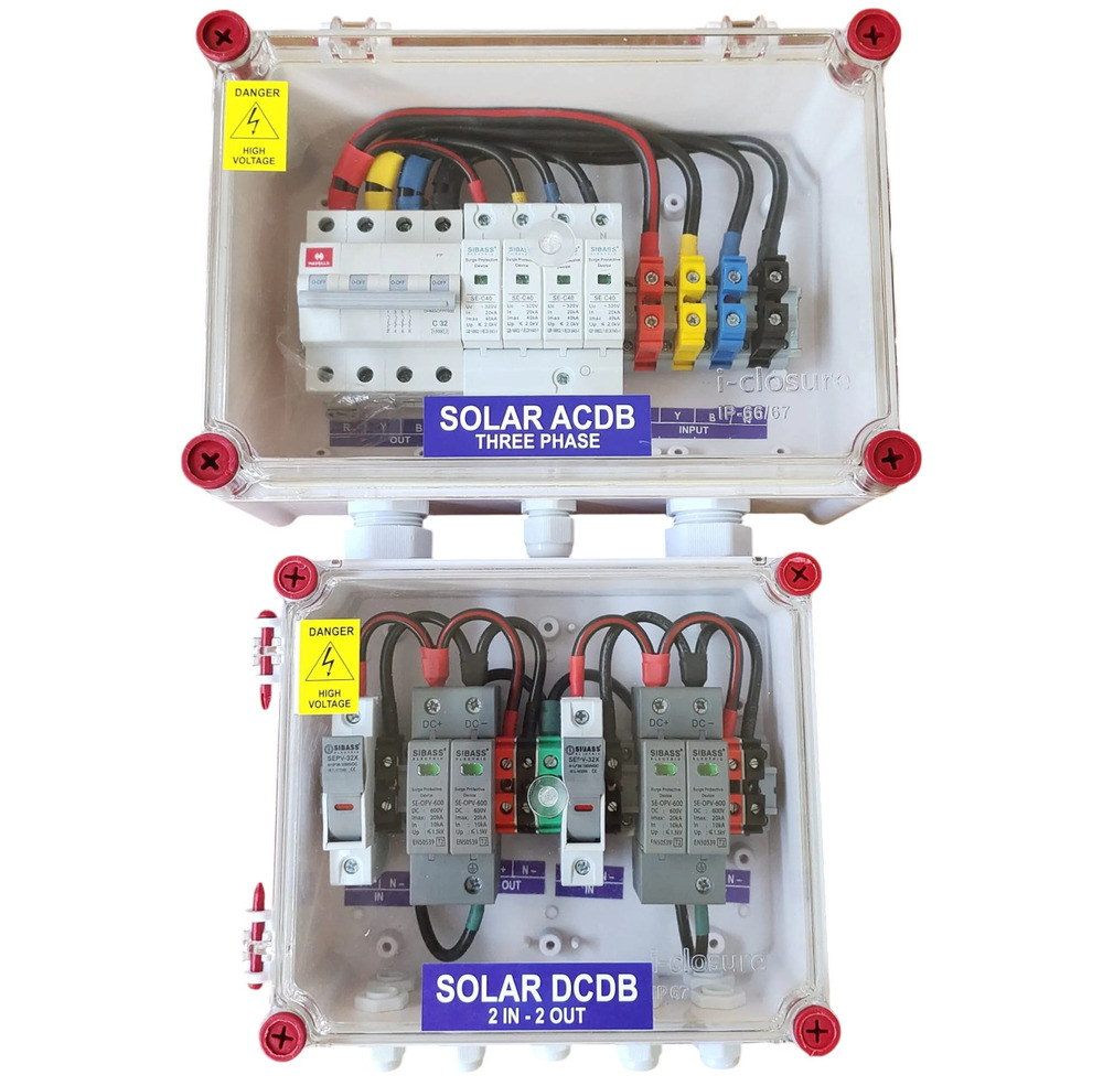 Solar Acdb Box - Application: Home
