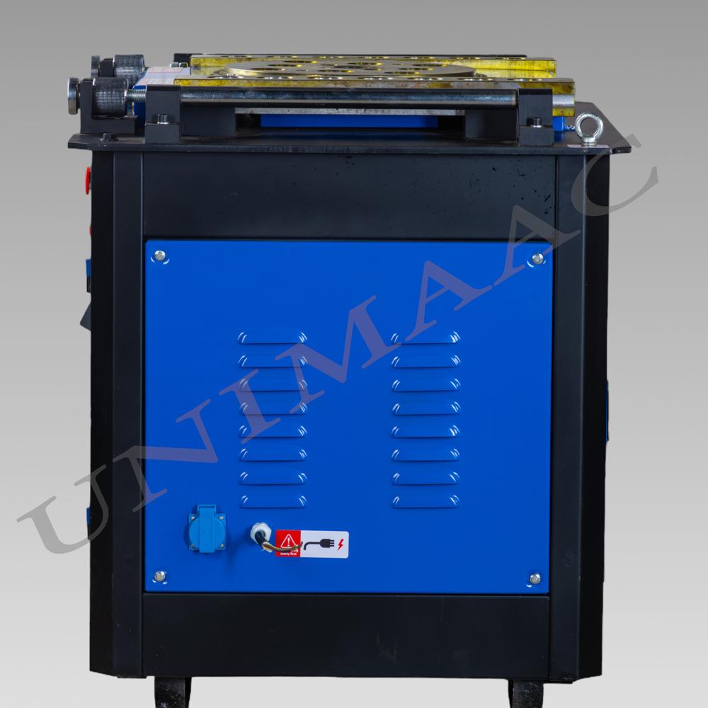 Industrial Bar Bending Machine - Color: Blue