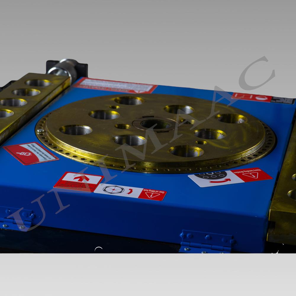 Industrial Bar Bending Machine - Color: Blue