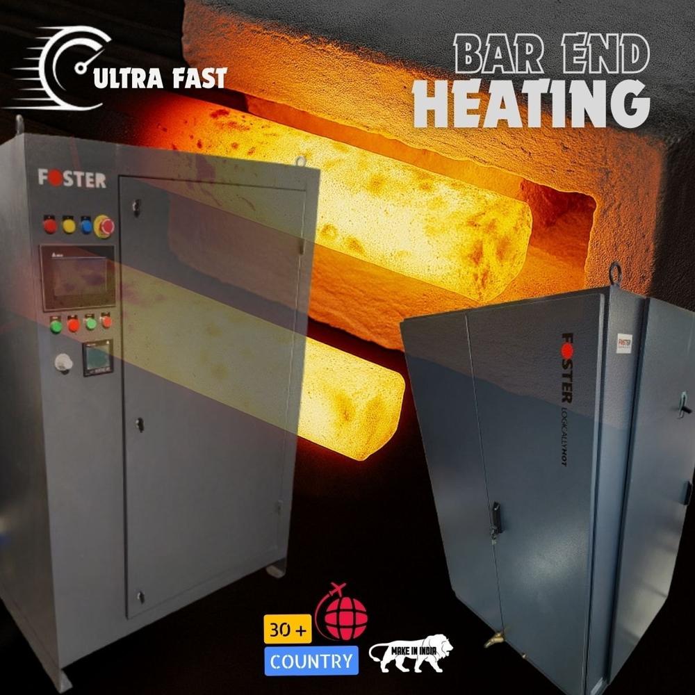 Induction Bar End Heater - Color: Black