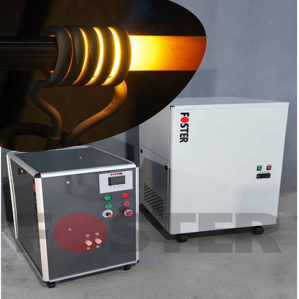 Induction Bar End Heater - Color: Black