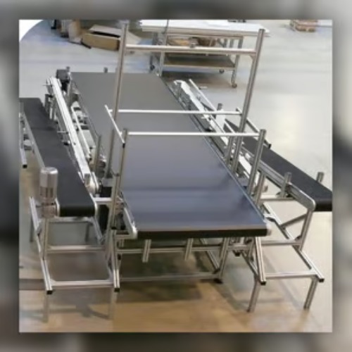 Linear Belt Conveyor - Material: Rubber