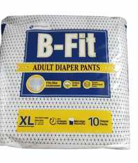 B Fit Adult Diaper Pants - Color: White