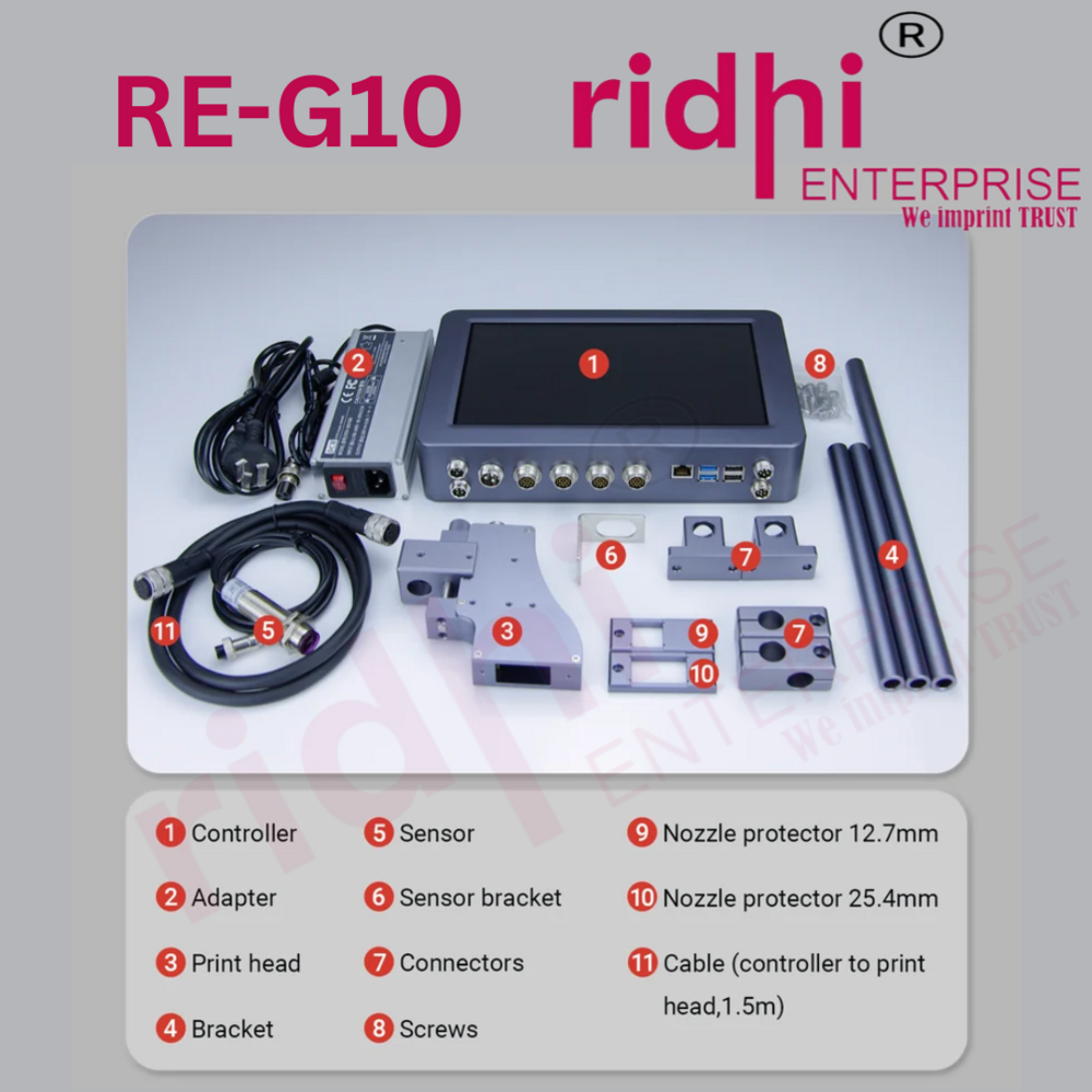 Ridhi G10 Online Batch Coding Printer - Features: High Quality