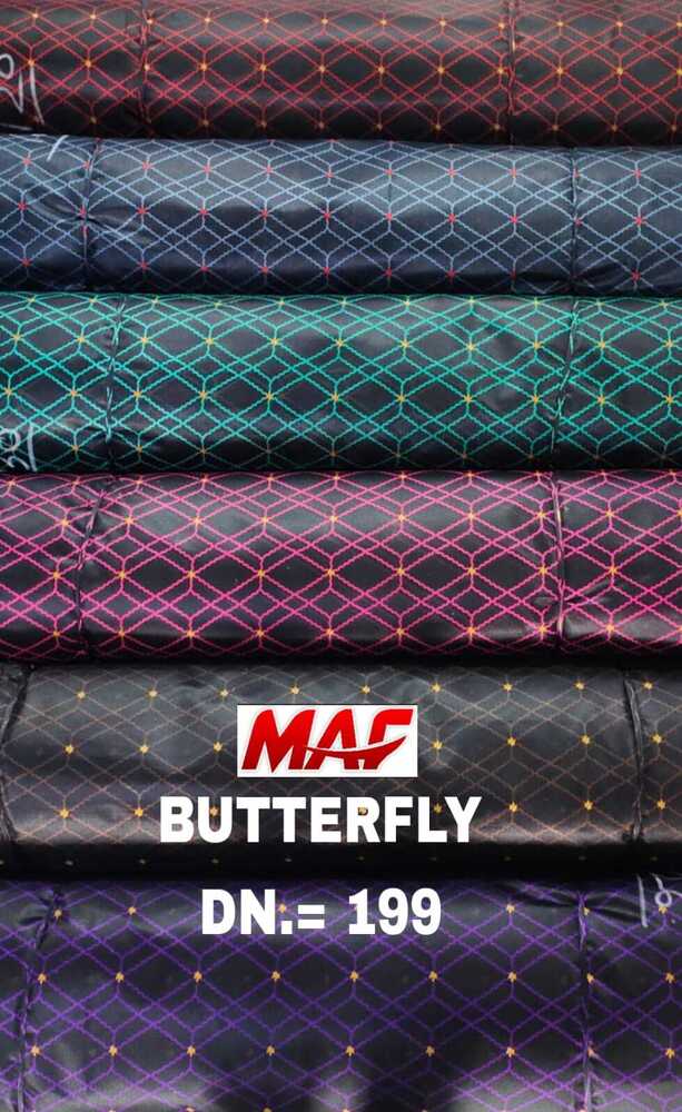 Butterfly Knitting Curtain Polyester Fabric