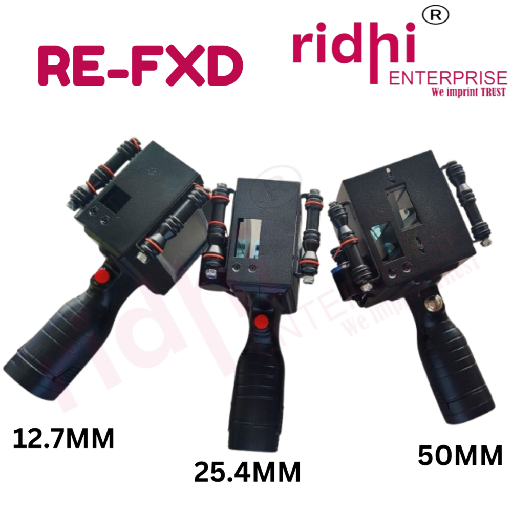 Re-fxd-1inch Ridhi Handheld Inkjet Printer - Automatic Grade: Semi-automatic