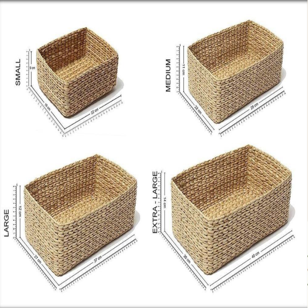 Eco-friendly Multi Purpose Open Storage Basket