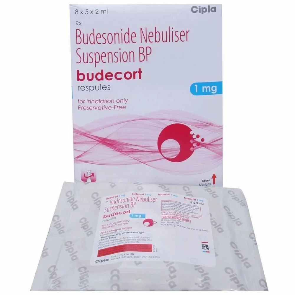 Budecort 1mg Respules (2ml Each) - Drug Type: General Medicines