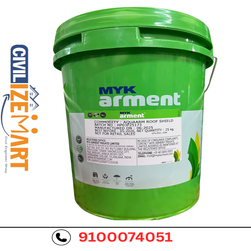 MYK ARMENT AQUA ARM ROOF SHEID