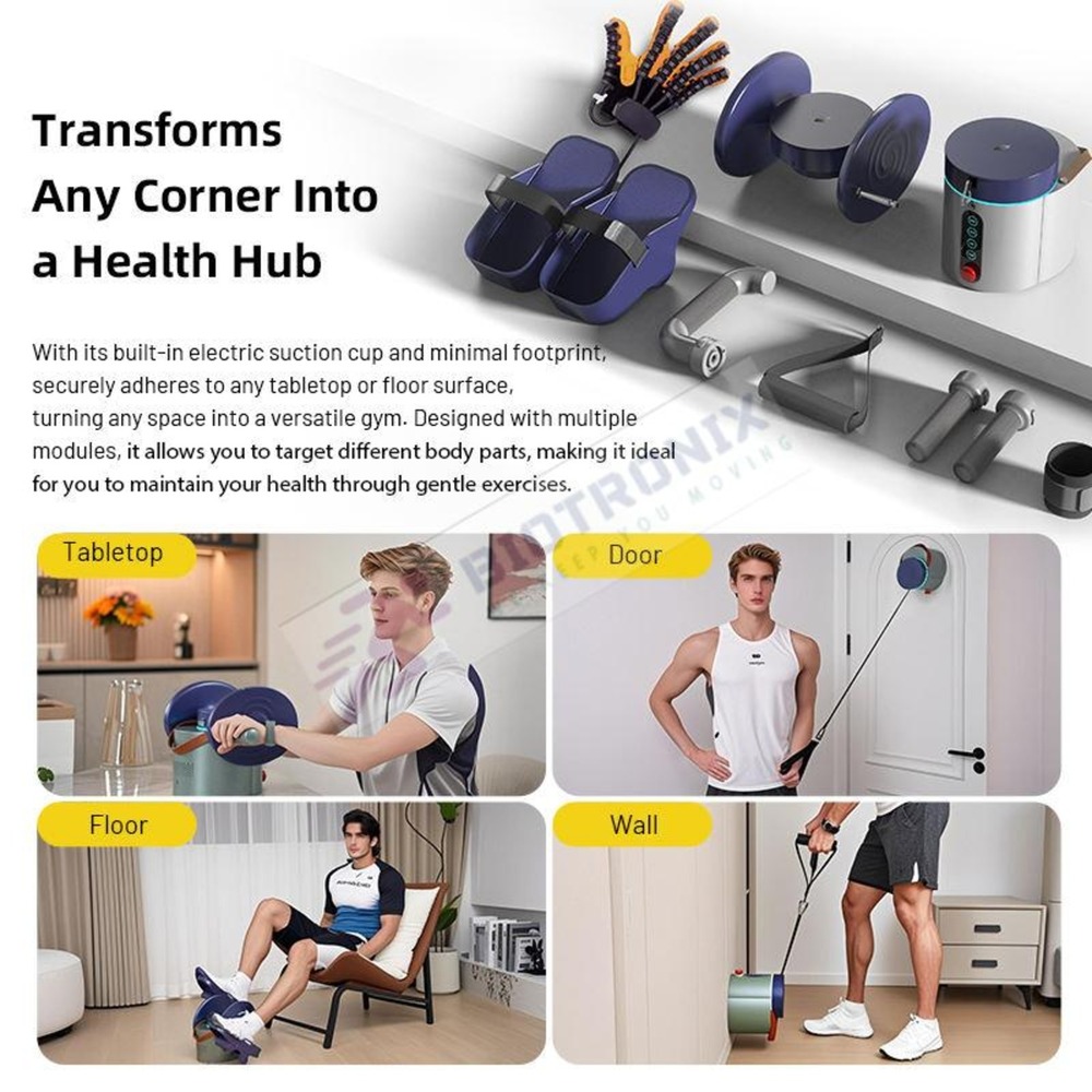 Compact UniGym Rehab Trainer for Arms and Legs
