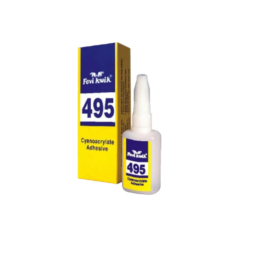 Fevikwik 495 Cyanoacrylate Adhesive - Color: Transparent