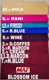 Blossom Ice Knitting polyester fabric