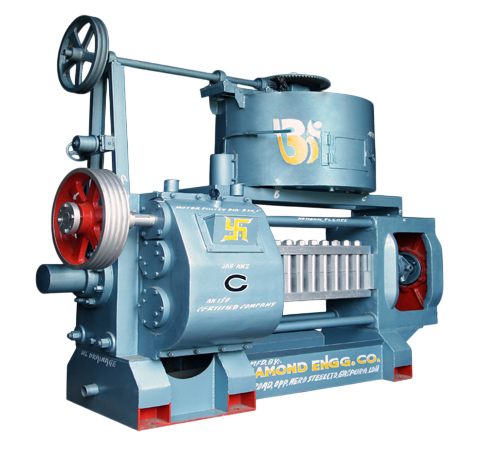 Double Gear Oil Expeller With Round Kettle - Automatic Grade: Automatic