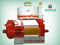 Solar Type Oil Expeller With Round Drum Kettle