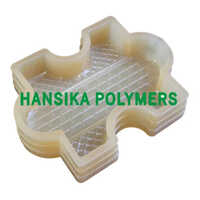 Brooks Checks Paver Mould - Color: White