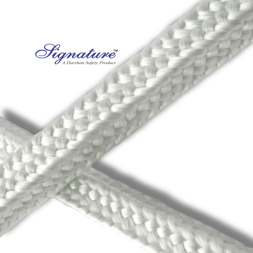 High Temperature Round Glass Fiber Braided Rope