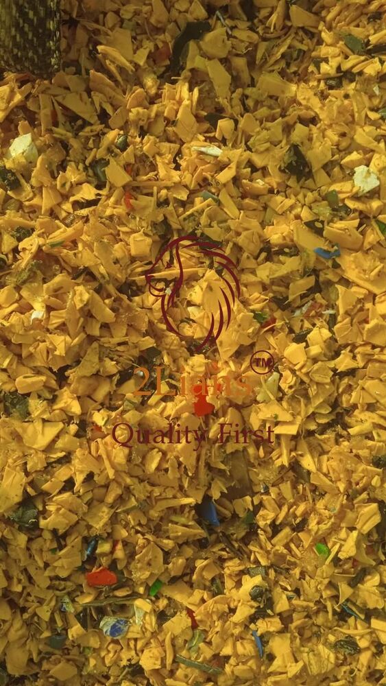 HDPE bottles 20 litters regrind  mixed colors scrap