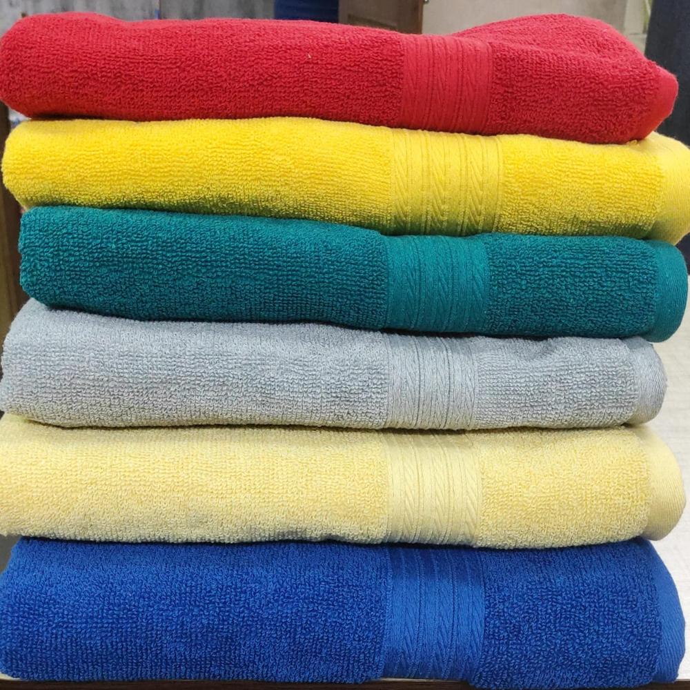 Cotton Bath Towel - Color: Multiple Color Options Available