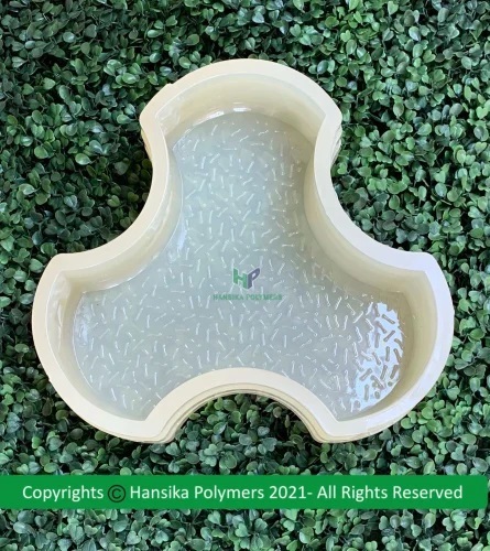 Mushroom Earth Paver Mould - Color: White