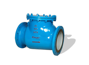 Swing Check Valve - Color: Blue