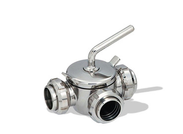 High Performance Plug Valve - Color: Silver