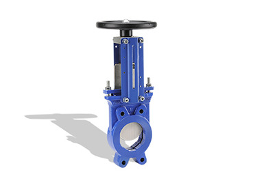 Knife Edge Gate Valve - Color: Blue