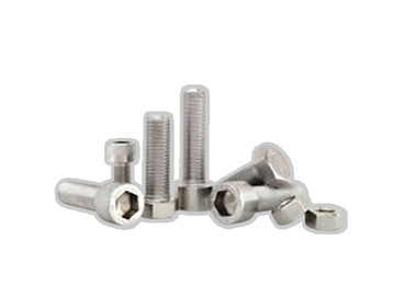Hexagonal Broaching Ss Nut Bolts - Color: Silver