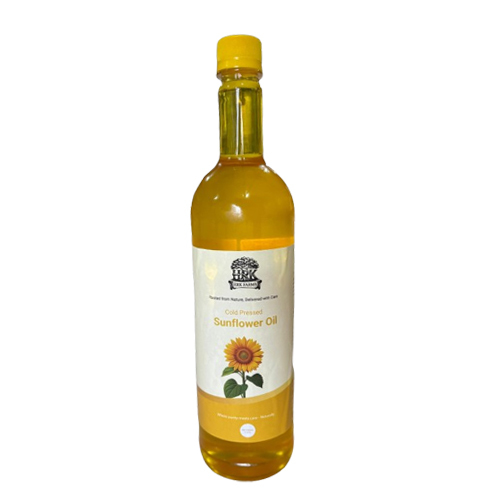 Cold Pressed Sunflower Oil - Cultivation Type: Organic
