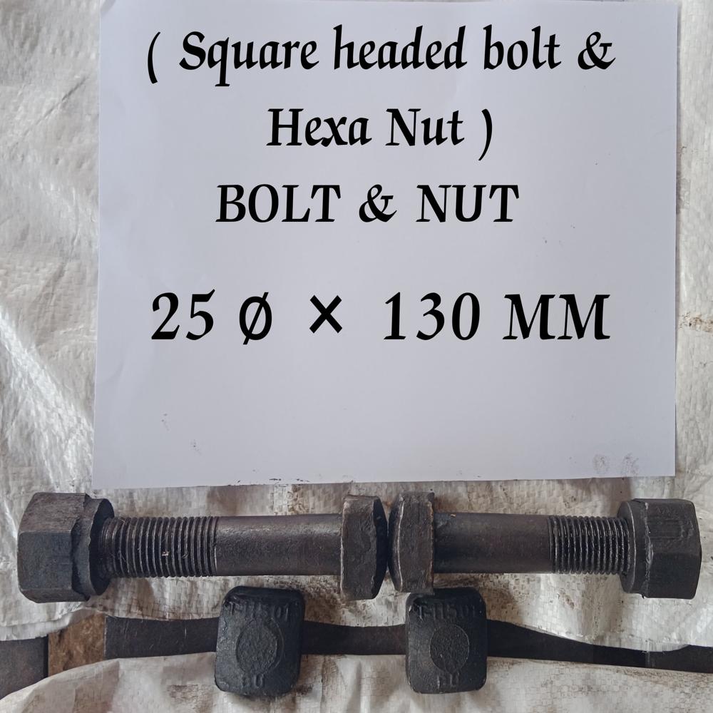 18x80mm Full Head Nut & Bolt