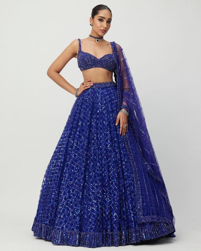 Lehnga Choli - Color: Blue