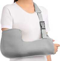 Grey Arm Sling - Usage: Medical Support / Injury Recovery