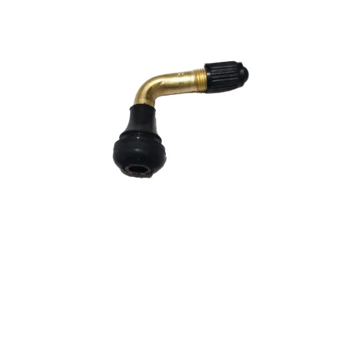 Tube Less Tyre Valve For E Scooter Pvr 50 - Color: Black And Golden