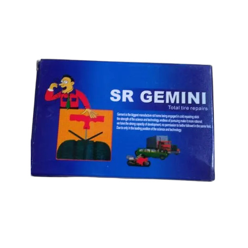 Gemeni Tubeless Tyre Puncture Strips - Dimension (L*W*H): 4/6*100 Mm 4/6*200 Mm Millimeter (Mm)