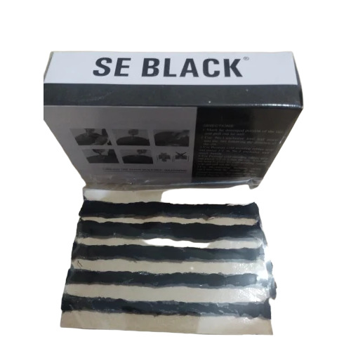 Se Black 30 Tubeless Tyre Puncture Strip - Warranty: 6 Months
