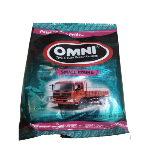 Omni Small Round Patch - Color: Black