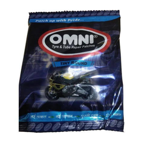 Omni Tiny Round Repair Patch - Color: Black