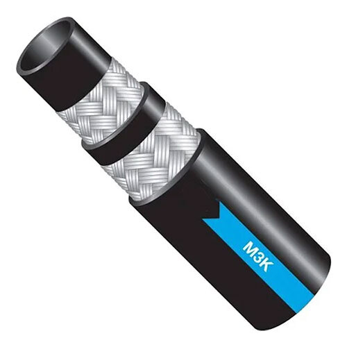 3000 Hydraulic Gates Mega Hose Pipe - Color: Black