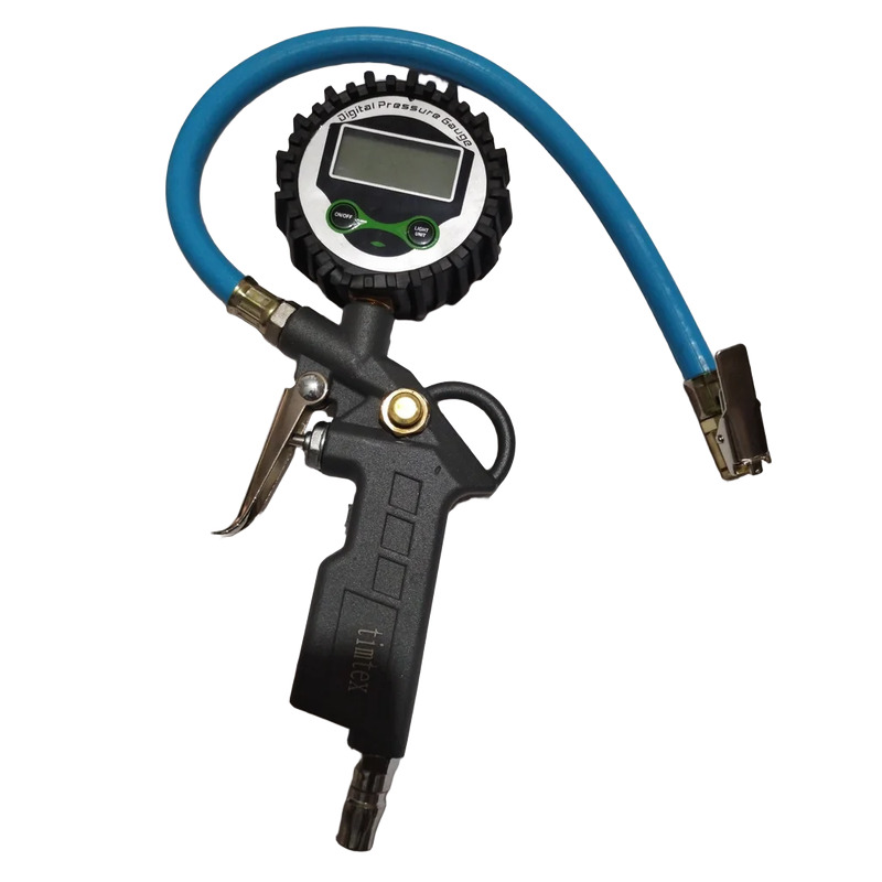 Digital Tyre Gauge Kit - Material: Steel