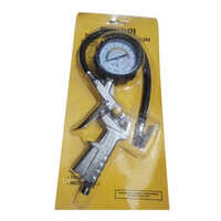 Air Pressure Inflator Gauge Kit - Color: Silver
