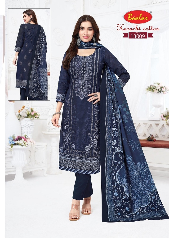 Baalar Karachi Vol-13  Dress Material