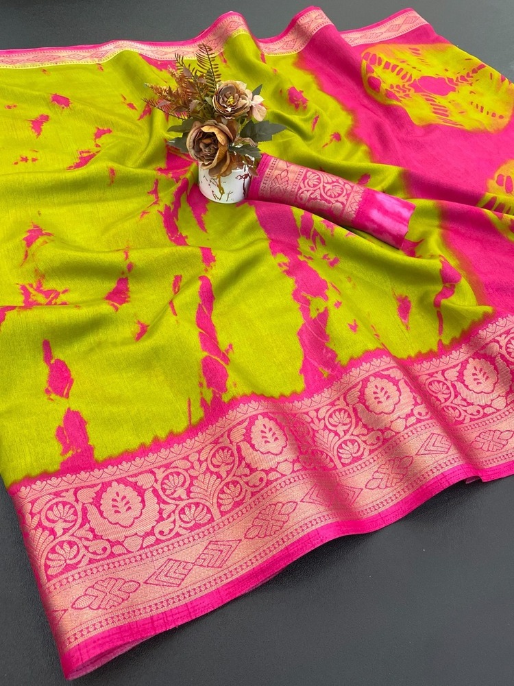 Designer Freehand Saree