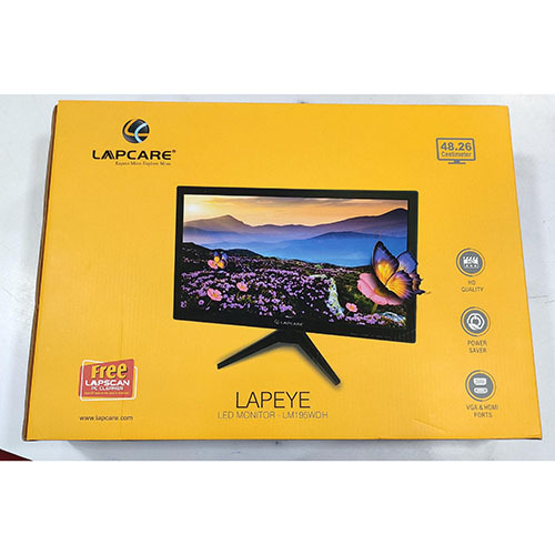 Lapcare Led Monitor - Warranty Period: 1 Year